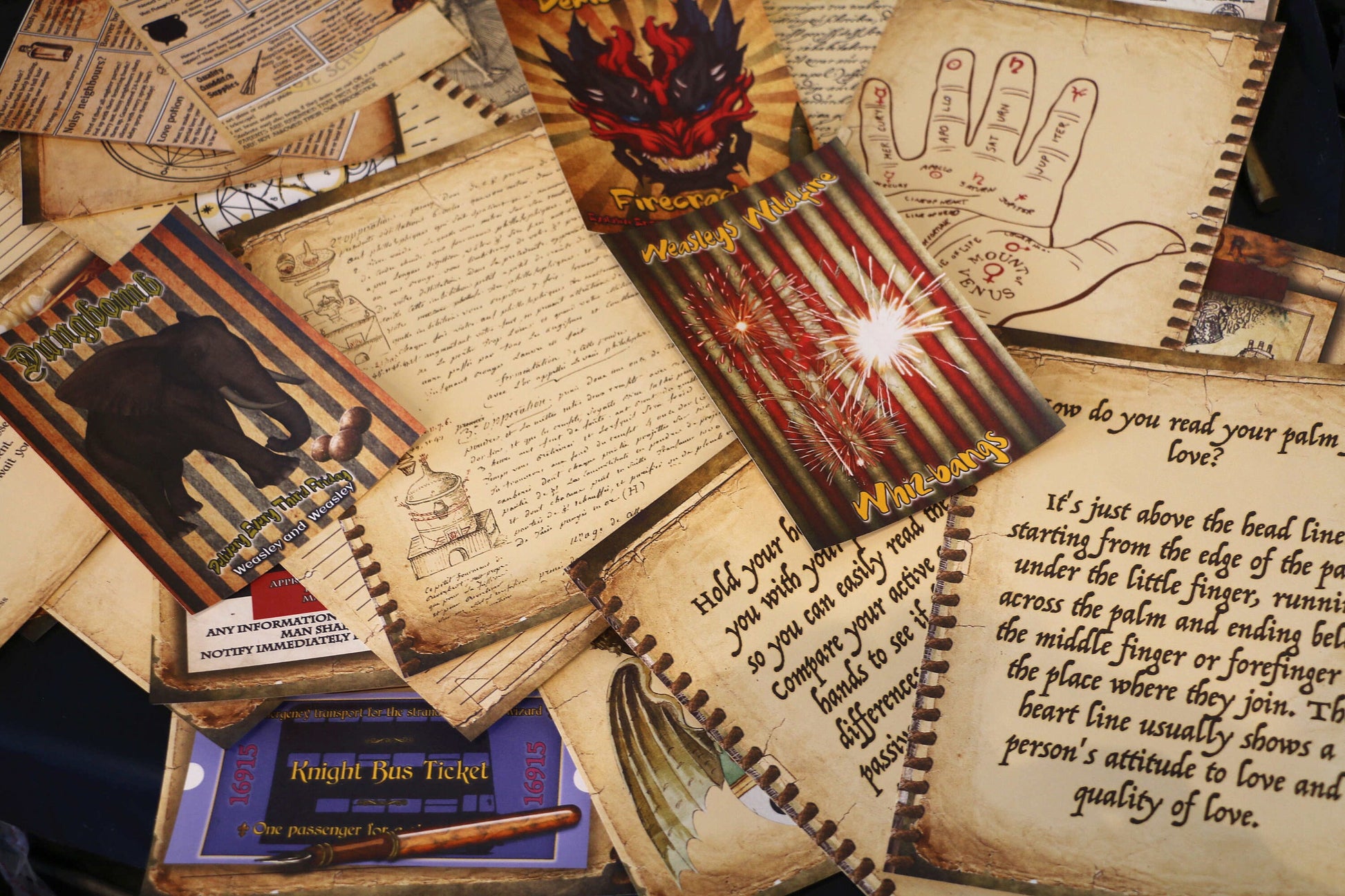 Wizard School Junk Journal Scrapbook Paper For DIY Crafts, Retro Junk Journal Background Paper Pack Supplies