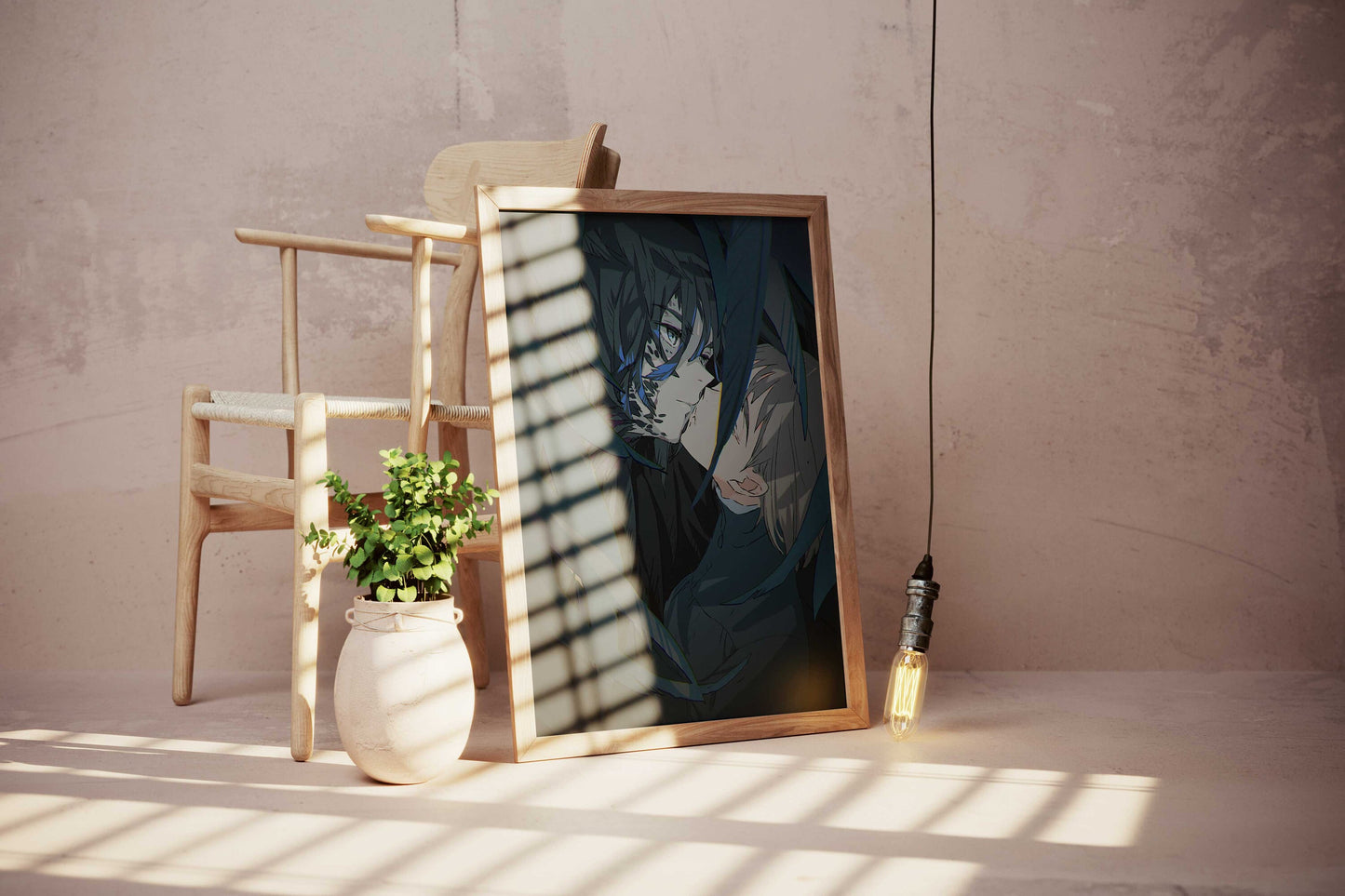 Kawaii Anime Character Kraft Paper Poster For Your Home Decor & Nostalgic Collector Lovers Gift