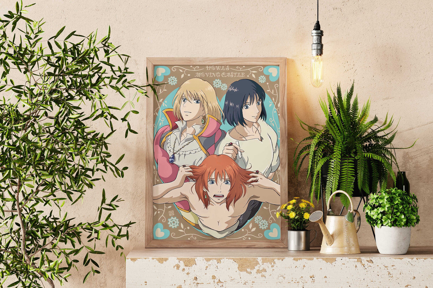 Kawaii Anime Character Kraft Paper Poster For Your Home Decor & Nostalgic Collector Lovers Gift
