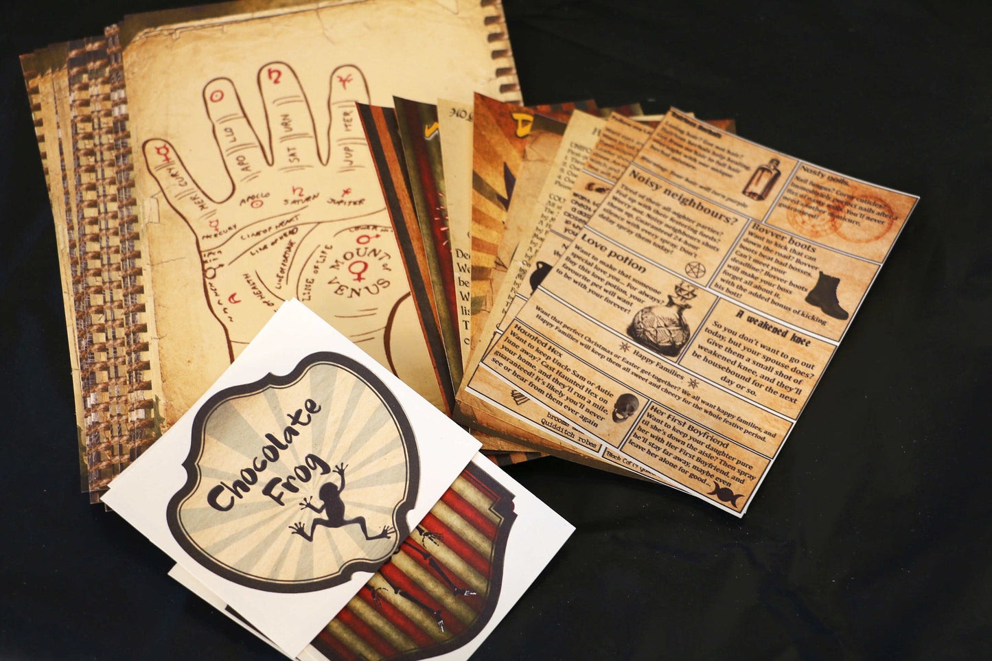 Wizard School Junk Journal Scrapbook Paper For DIY Crafts, Retro Junk Journal Background Paper Pack Supplies