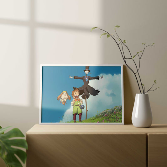 Cute Anime Kraft Paper Poster For Your Home Decor & Nostalgic Collector Lovers Gift