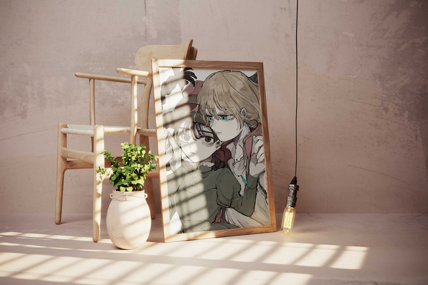 Anime Character Kraft Paper Poster For Your Home Decor & Nostalgic Collector Lovers Gift