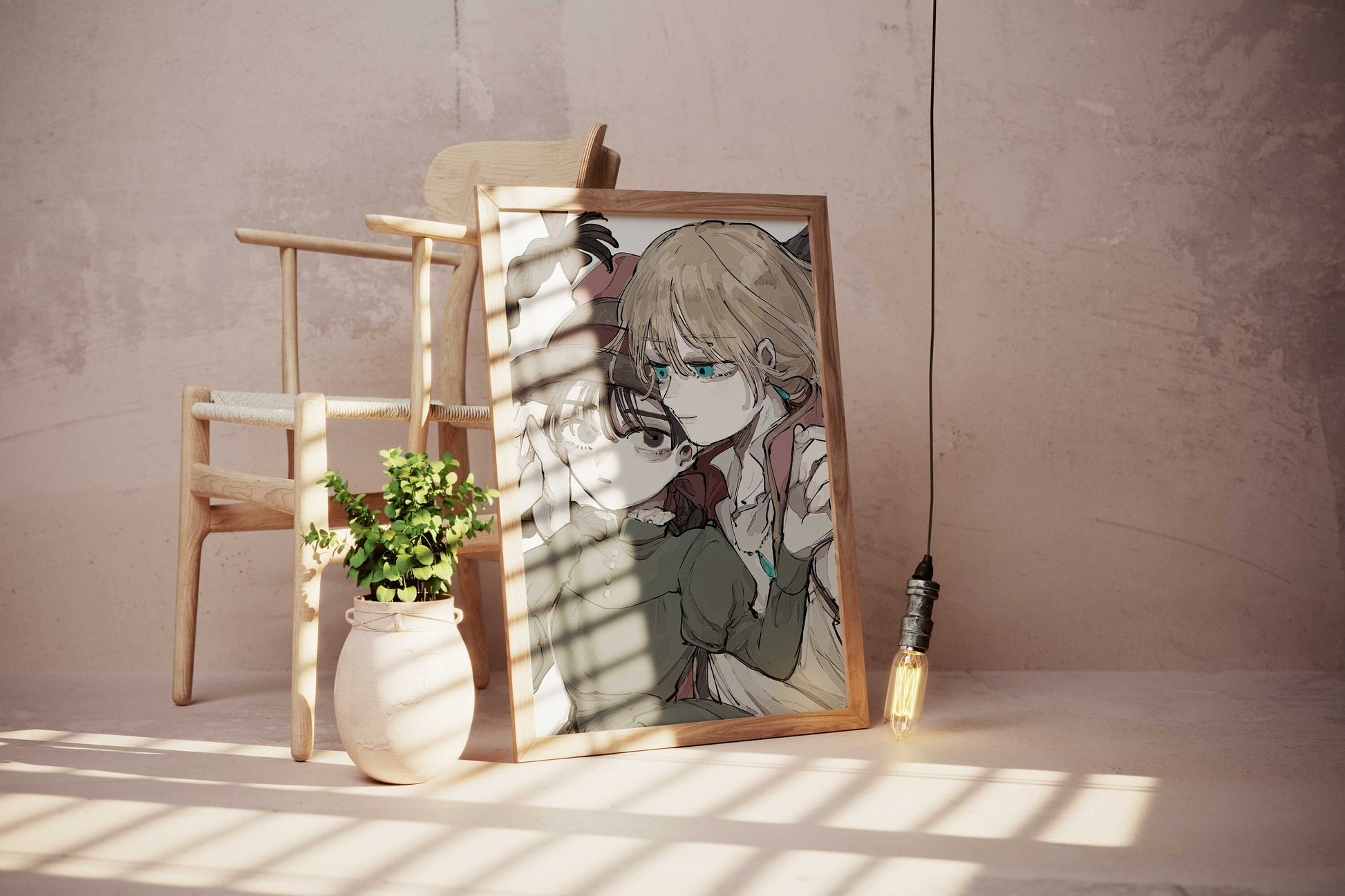 Anime Character Kraft Paper Poster For Your Home Decor & Nostalgic Collector Lovers Gift