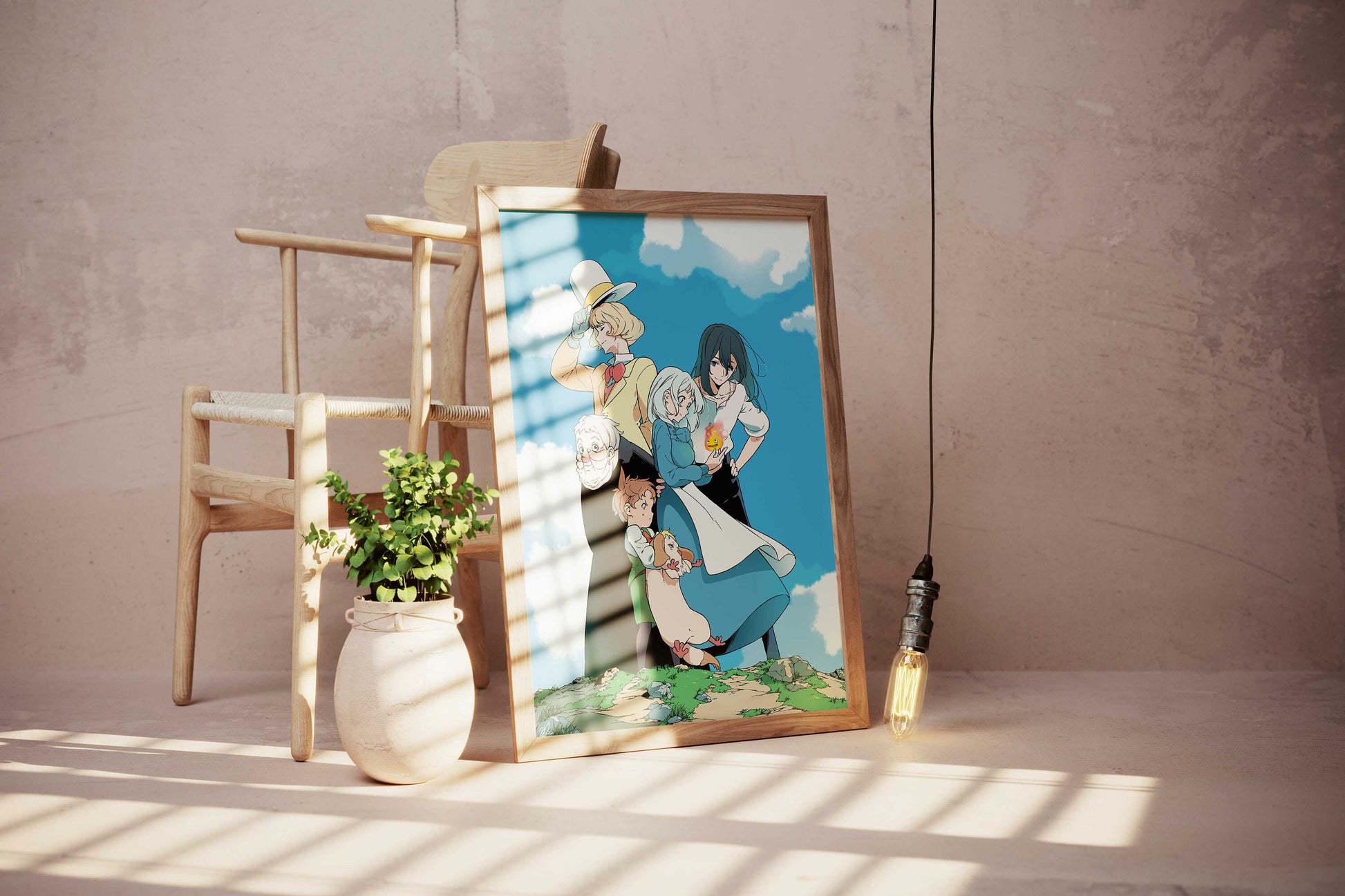 Kawaii Anime Character Kraft Paper Poster For Your Home Decor & Nostalgic Collector Lovers Gift