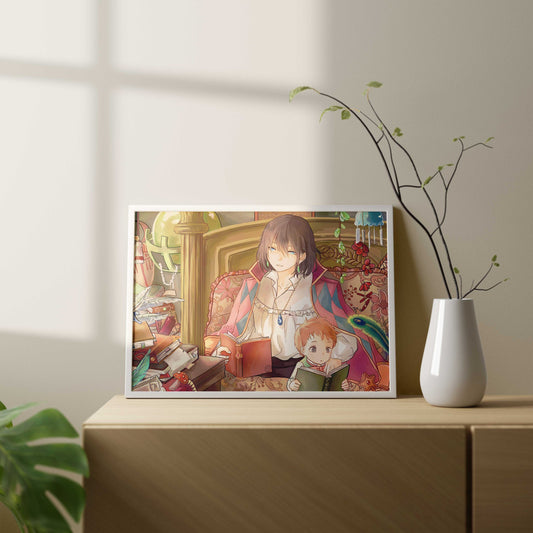 Kawaii Anime Character Kraft Paper Poster For Your Home Decor & Nostalgic Collector Lovers Gift