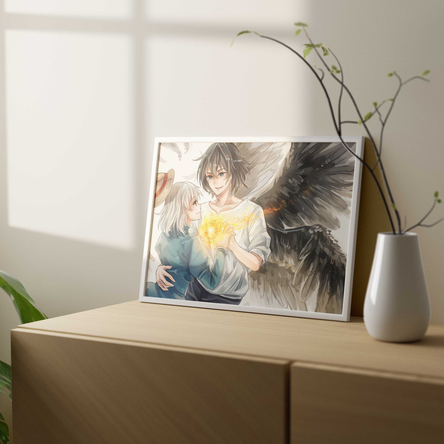 Kawaii Anime Character Kraft Paper Poster For Your Home Decor & Nostalgic Collector Lovers Gift