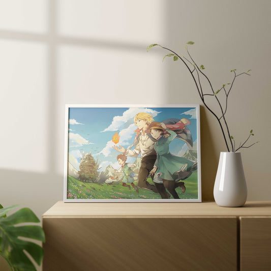 Kawaii Anime Character Kraft Paper Poster For Your Home Decor & Nostalgic Collector Lovers Gift